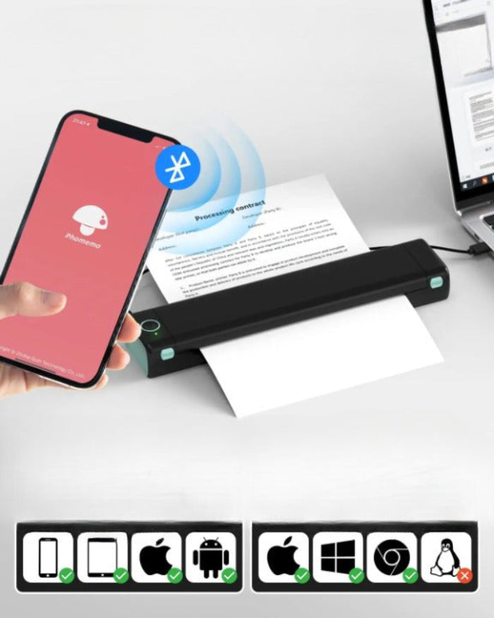 portable printer | portable printer small | printer | mobile printer | connected to smartphone